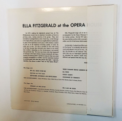 Винтажная виниловая пластинка LP Ella Fitzgerald At The Opera House (Japan 1980)