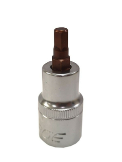 Головка-бита 6-гранная 5мм Premium 1/2''(L-55мм) Forsage F-34405505 Premium