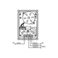 Кран с электроприводом Bugatti Pro 220В-1 1/2" 23175