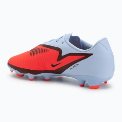 Футбольные бутсы Nike Phantom 6 Low Academy FG/MG royal tint/bright crimson