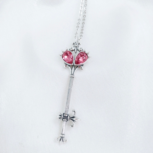 "Вартбург" подвеска в серебряном покрытии из коллекции "Ключ от замка" от Jenavi с замком карабин