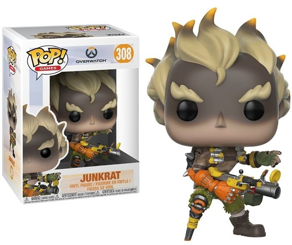 Фигурка Funko POP! Vinyl: Games: Overwatch S3: Junkrat