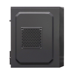 Корпус BaseTech M3407, Без БП, mATX, чёрный, 2xUSB3 (BT-M3407-B)