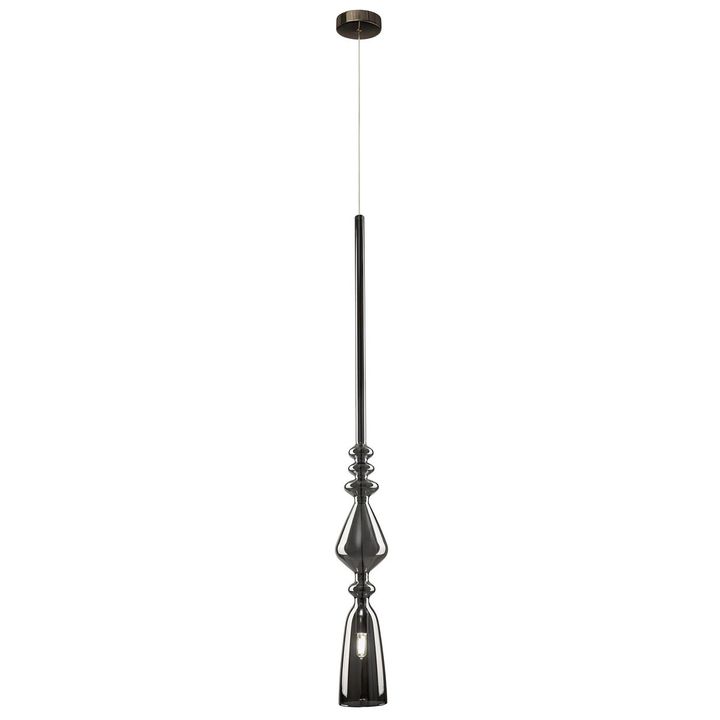 Подвесной светильник Crystal Lux Lux New SP1 B Smoke