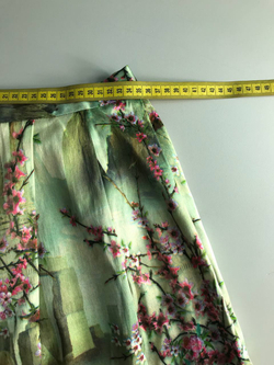 Юбка для летнего настроения, визуально на 48 размер