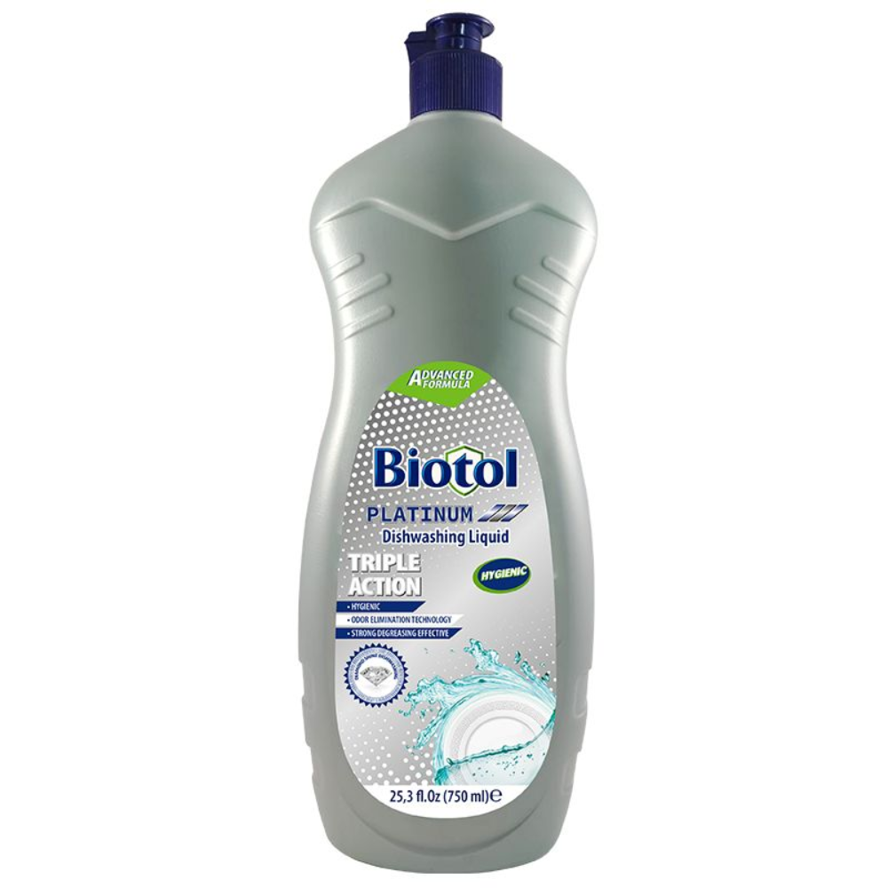 Средство для мытья посуды Biotol Platinum 750 мл