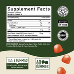SMNutrition, Жевательные мармеладки из корня клопогона, сладкий персик, 60 жевательных таблеток