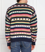 Хлопковый свитер Kenzo - темно-синий(FC65PU3173CH)