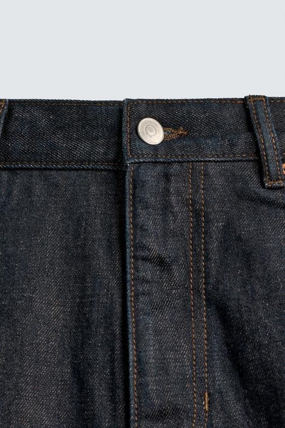 ZARA ДЖИНСЫ STRAIGHT FIT, МОРСКОЙ СИНИЙ