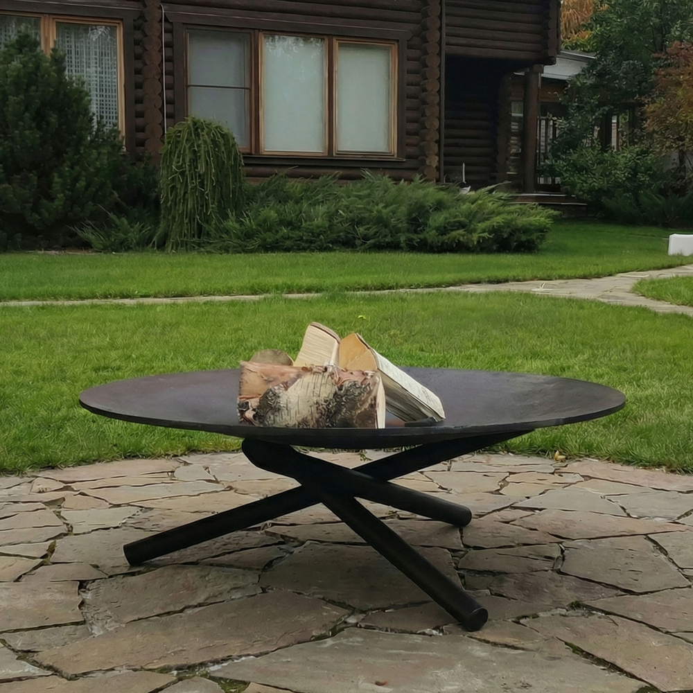 Чугунная костровая чаша CONCRETIKA E100 Plato