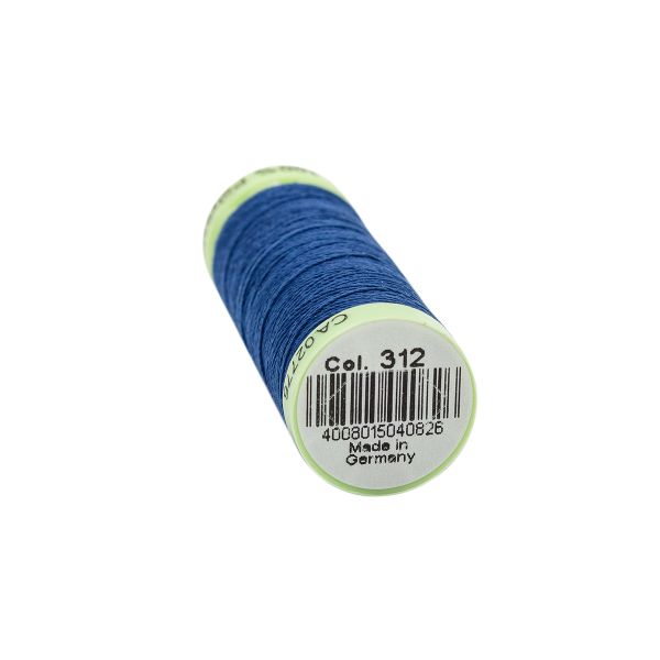 Нитки отделочные Gutermann Top Stitch 30 (30 метров), 5 кат. | 312 св.синий
