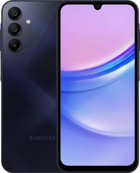 Смартфон Samsung Galaxy A15 4/128Gb темно-синий (SM-A155FZKDMEA)