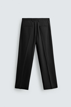 ZARA БРЮКИ С ЛАМПАСАМИ, ЧЕРНЫЙ