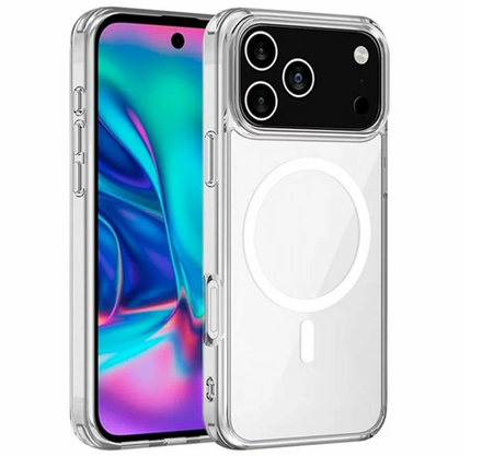 Чехол прозрачный iPhone 17 Pro Max с Magsafe