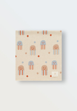 8060-342 Плед вязаный Simple (медузы)