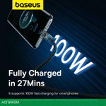 Кабель Baseus Unbreakable 1m Cluster Black (P10355801111-00)