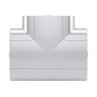 Тройник 110х50 мм, цвет серый металлик