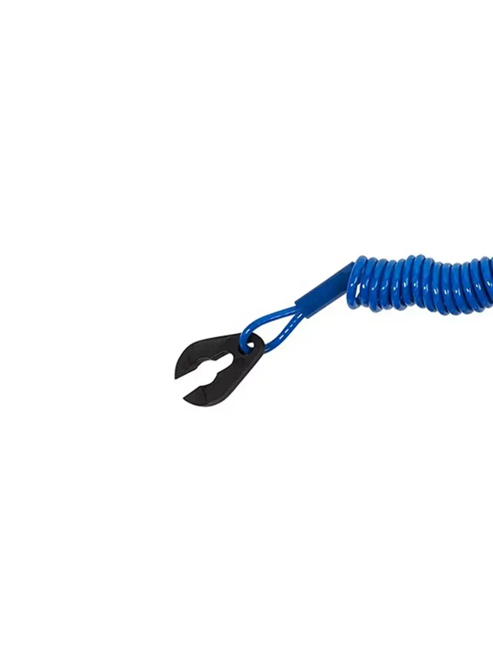 Стоп шнур Yamaha с неопрен. браслетом синий