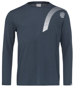 Теннисная футболка Head Club 21 Cliff Long Sleeve