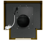 Кухонная вытяжка MAUNFELD Bath 401 золотой