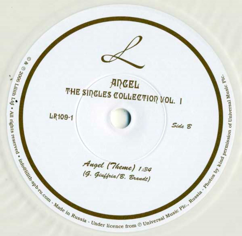 Angel / The Singles Collection Vol. 1 (Coloured Vinyl)(7x7"Vinyl Single)