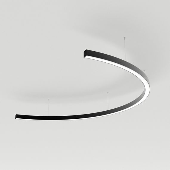 Светильник SP-LINE-HANG-ARC-C3535-D1500-53W Warm3000 (BLACK, 230V) Arlight 034044(2)