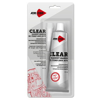 Aim-One Герметик для прокладок 85гр. Прозрачный