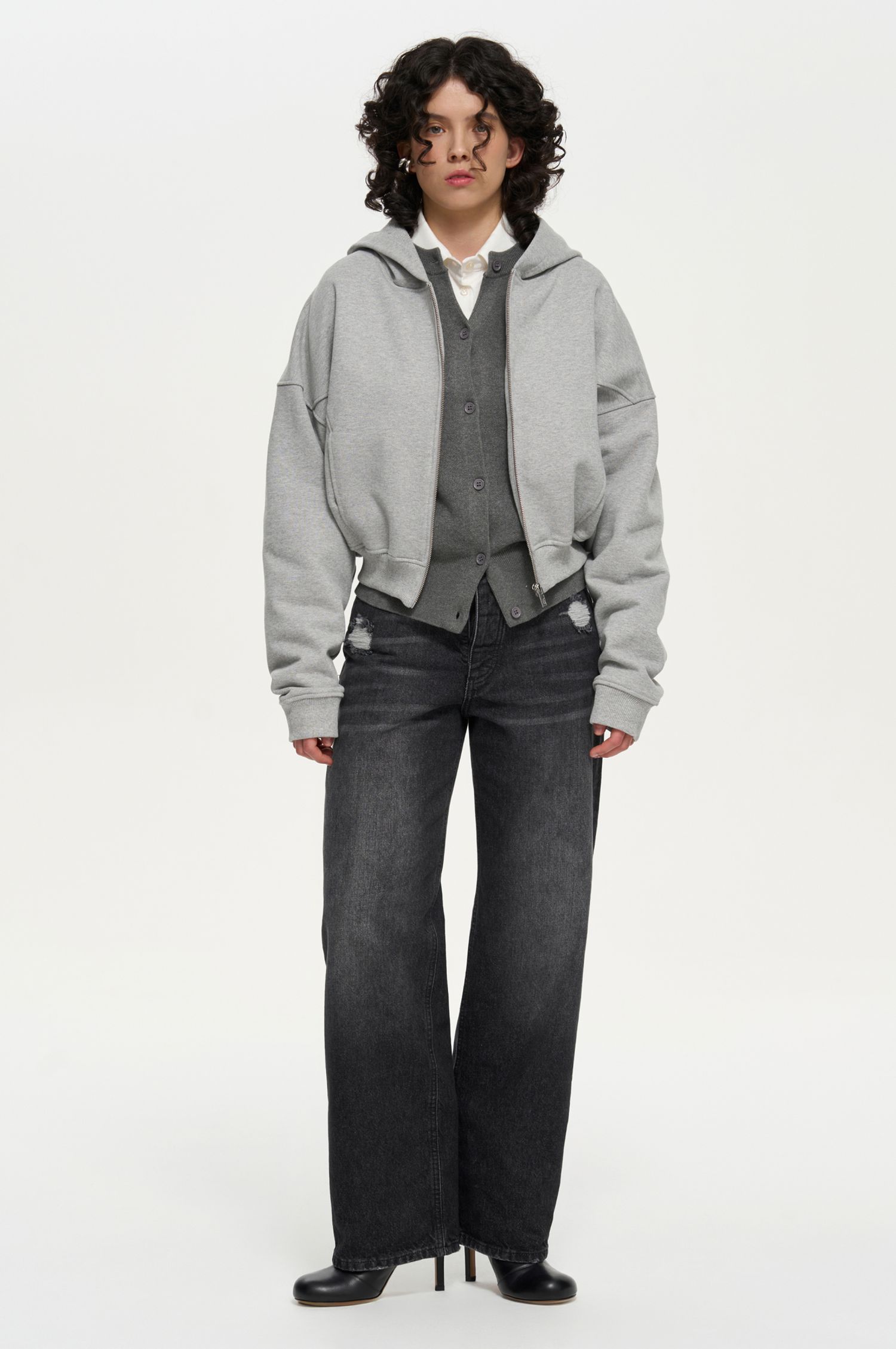 джинсы obsessed, чёрный