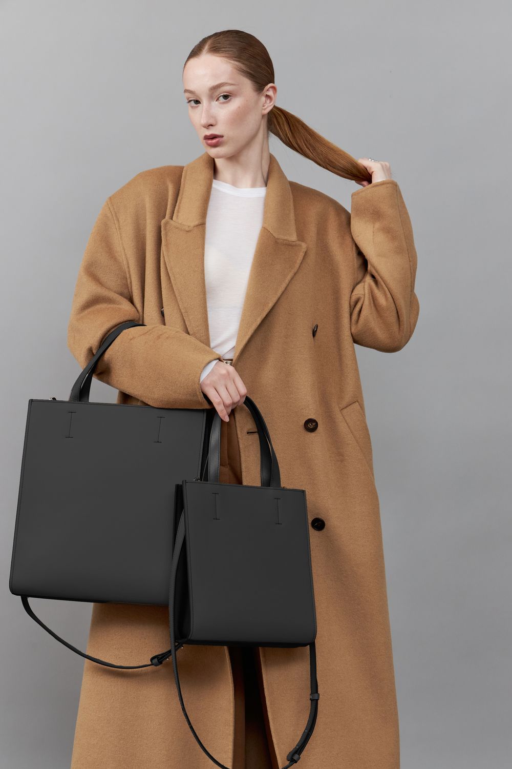 ШОППЕР БОЛЬШОЙ ЧЕРНЫЙ