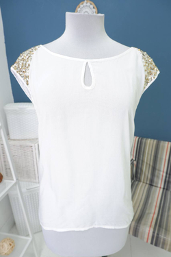 Топ Vero Moda с пайетками 44 размер