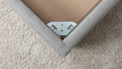 Кровать Мия 140 серая