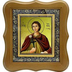 Иоанн Русский исповедник. Икона на холсте.