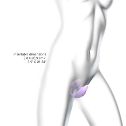 Cтимулятор клитора и зоны G с пультом для пары Love to love WONDERLOVER - VIVA MAUVE