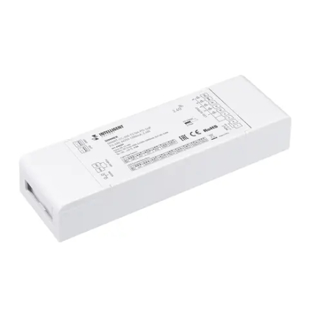 INTELLIGENT ARLIGHT Диммер SMART-CC-205-72-SH-PD-SUF (12-48V, 5x350-1200mA, 2.4G) (IARL, IP20 Пластик, 5 лет) 038209