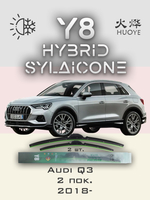 Щетки стеклоочистителя HUOYE Y8 600/500 мм на Audi Q3 | Push button