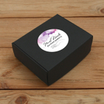 Наклейка стикер матовая круглая 30 мм 2800 шт "100% Натурально"