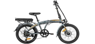 электровелосипед MyWay Fold 20",250W,36V10.4AH графитовый