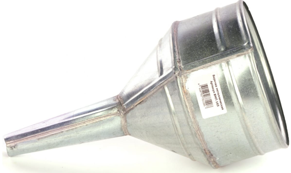 Воронка метал. прямая большая Ø165/25мм. (10шт)