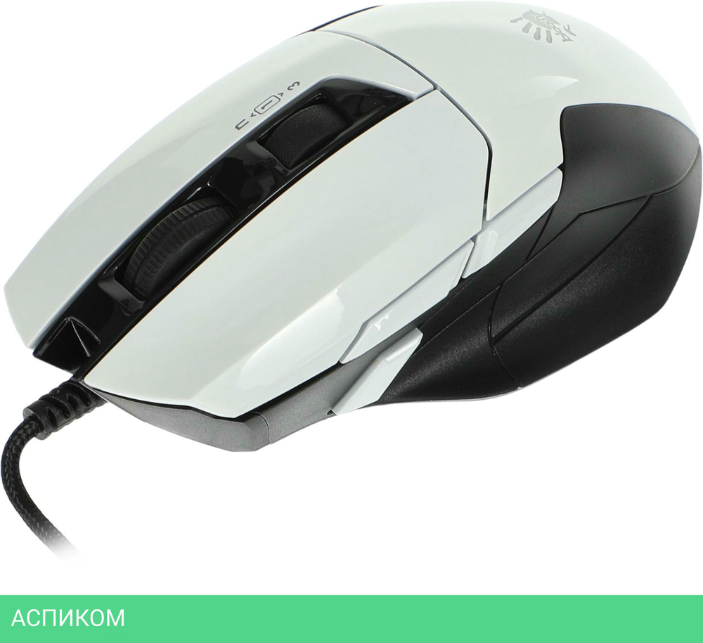 Мышь A4Tech Bloody W70 Max белый