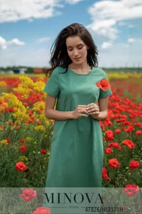 Платье 3171Н-Зеленый Minova