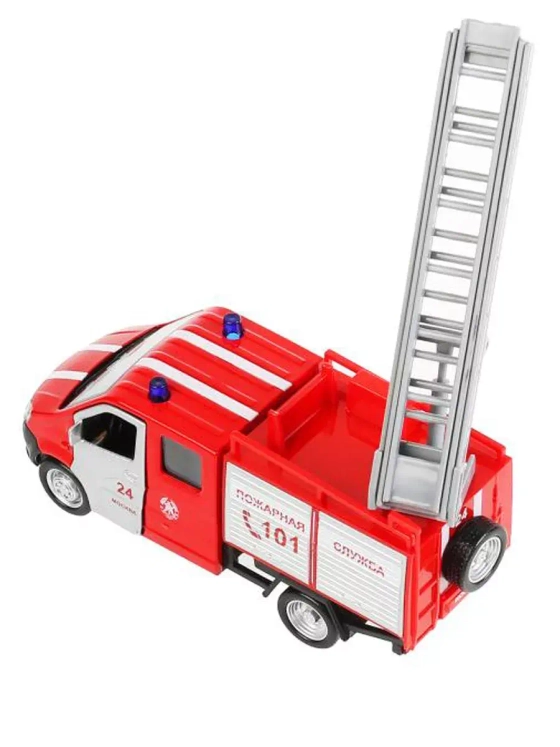 Игрушечный транспорт Газель Next пожарная 15 см