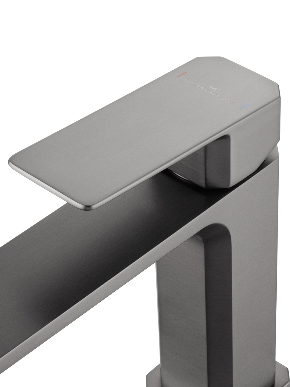 Смеситель для раковины WONZON & WOGHAND DIAMOND, Темный графит (WW-88139011-BGM)