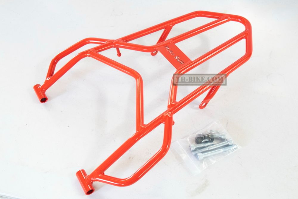 Rear Rack for Honda CRF300L-Rally300. Motoskill Red.