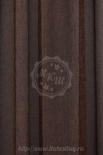 Шторы для кухни: Мелани (S113-2) - (145х250)х2 см. - бордовый