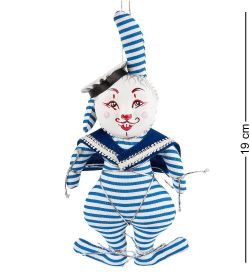 РусКукла RK-464 Кукла подвесная «Кролик морячок»