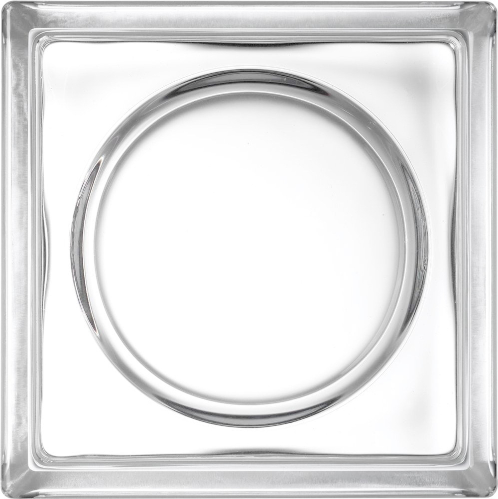 Купить стеклоблок бесцветный альфа Vitrablok не дорого