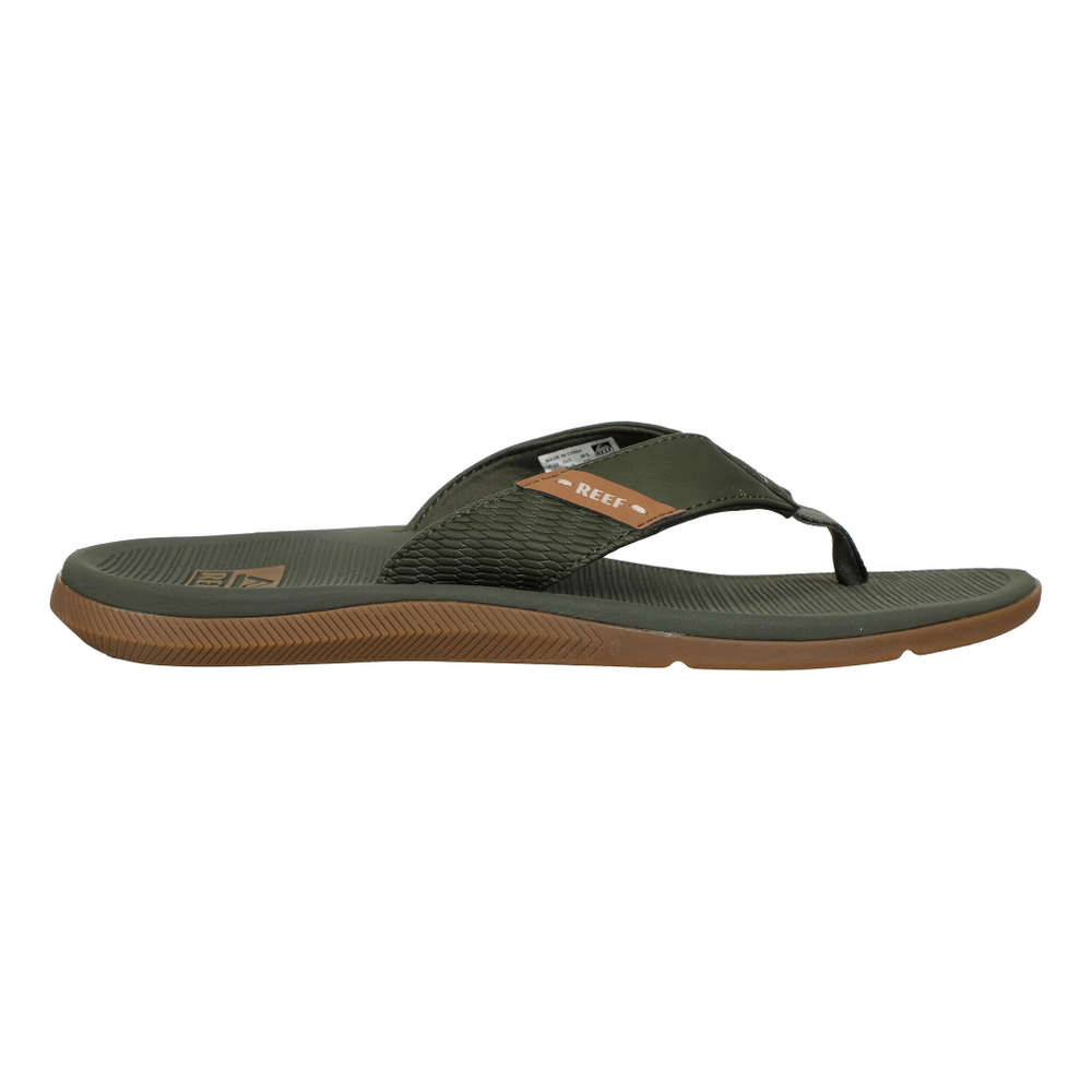 Мужские теннисные кроссовки Reef Santa Ana Flip-flops Men - Olive, Caramel