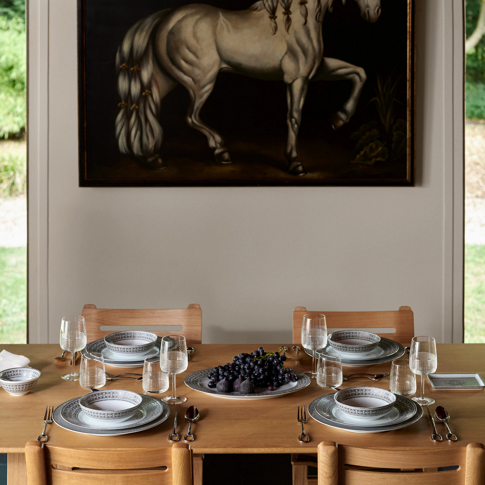 Блюдо овальное Mosaique Au 24 Platine (37 см)