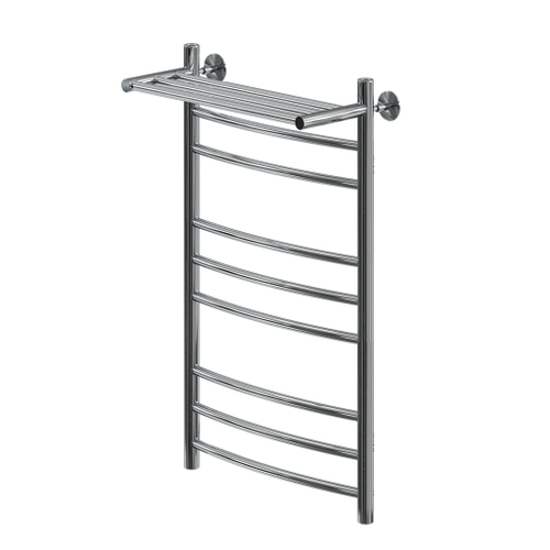 Полотенцесушитель MIXLINE CAPELLA  80х40 г2 (1/2'' ВР, 8 перекладин + ПОЛКА) водяной