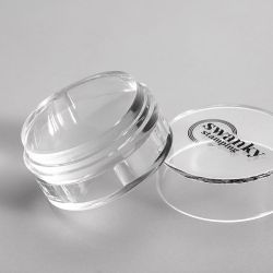 Swanky Stamping Штамп для стемпинга силиконовый, круглый, низкий, 4см прозрачный